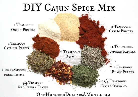 DIY Cajun Spice Mix Recipe