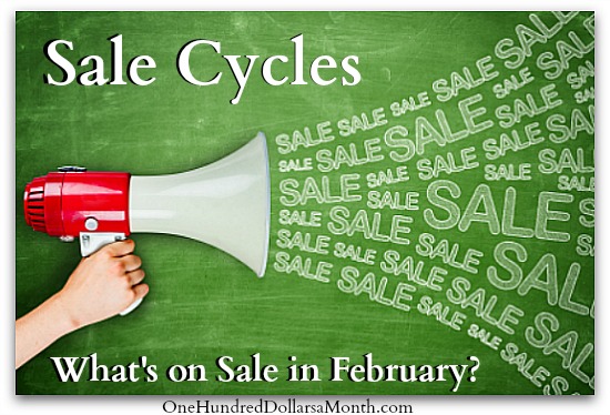 Sale Cycles – What’s on Sale in February?