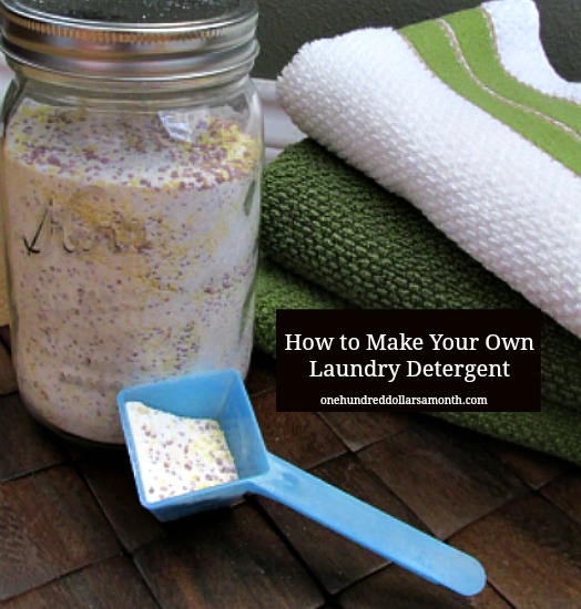 DIY – How to Make Your Own Laundry Detergent