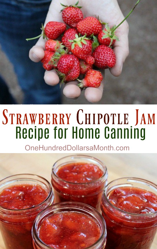Canning 101 – Strawberry Chipotle Jam Recipe