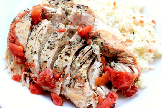 Easy Slow Cooker Recipes – Savory Chicken with Tomatoes