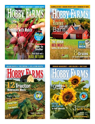 Hobby Farm Home Magazine – 1 Year Subscription Only $7.99