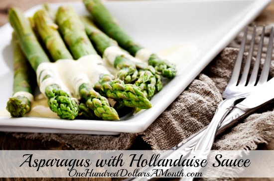 Asparagus with Hollandaise Sauce
