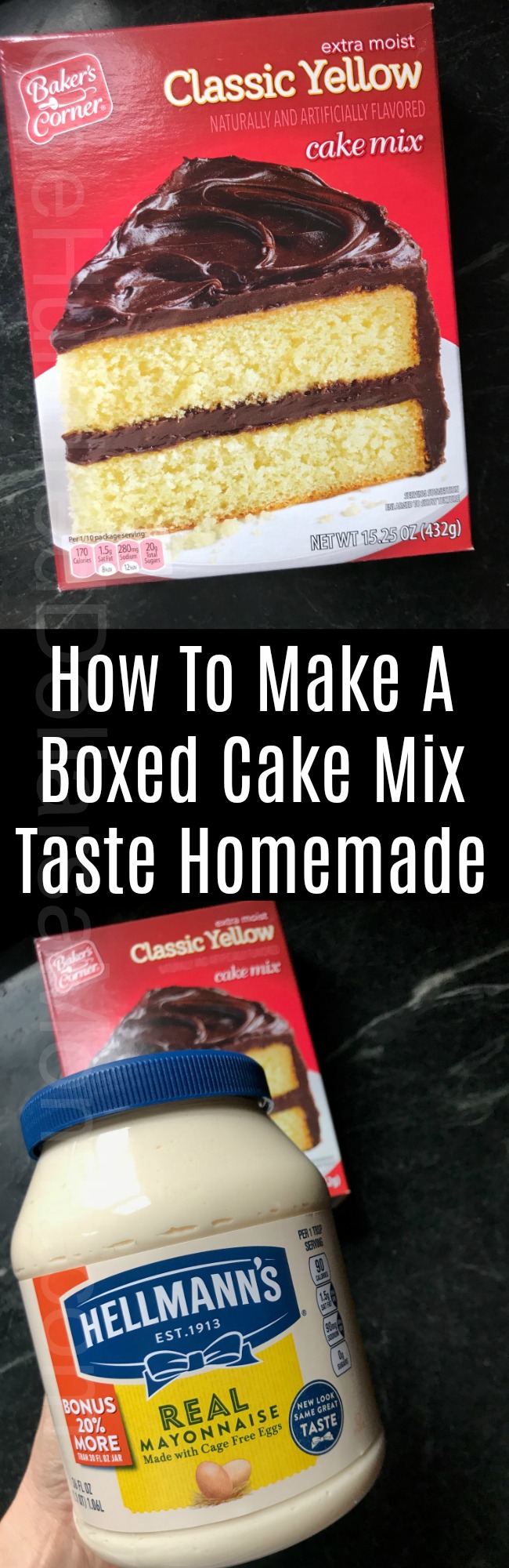 How To Make A Boxed Cake Mix Taste Homemade