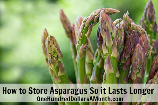 How to Store Asparagus so it Lasts Longer