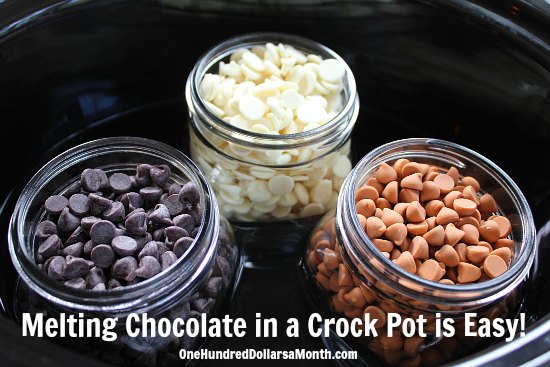 Melting Chocolate in a Crock Pot