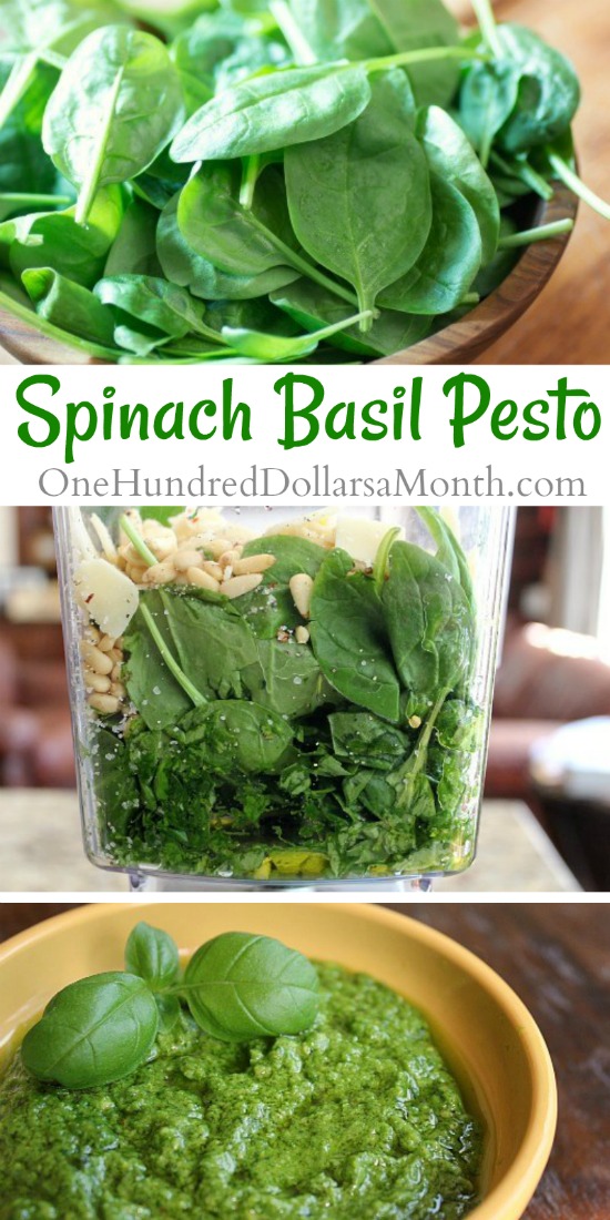 Spinach Basil Pesto