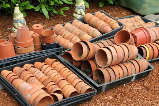 One Man’s Trash is Another Man’s Treasure – Terra Cotta Flower Pots