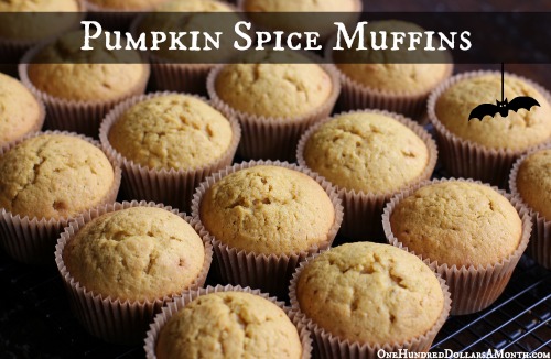 Easy Muffin Recipes – Pumpkin Spice Muffins