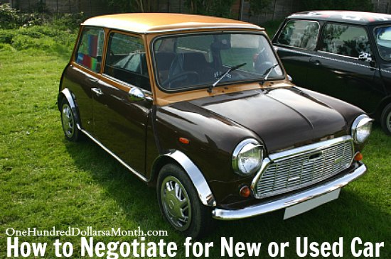 How to Negotiate for a New or Used Car