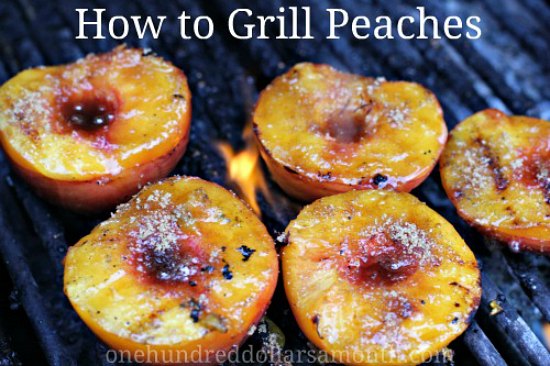 Grilled Peaches