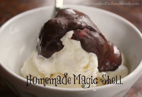 Homemade Magic Shell Recipe