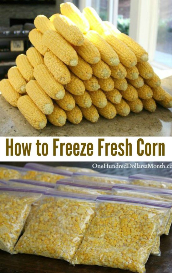 How to Freeze Fresh Corn