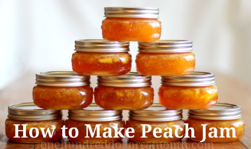 How To Make Peach Jam