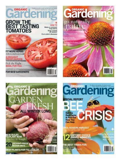 Organic Gardening Magazine Subscription Only $4.99 a Year