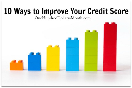 10 Ways to Improve Your Credit Score