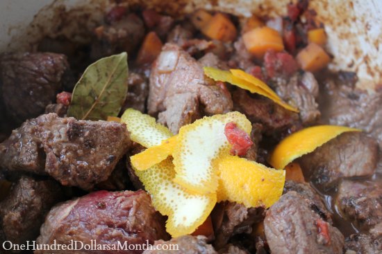 Autumn Beef Stew with Vegetables