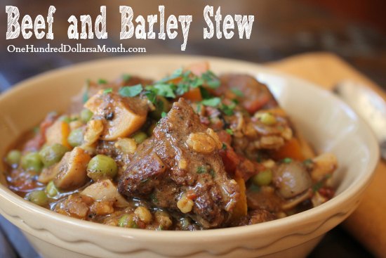 Beef and Barley Stew