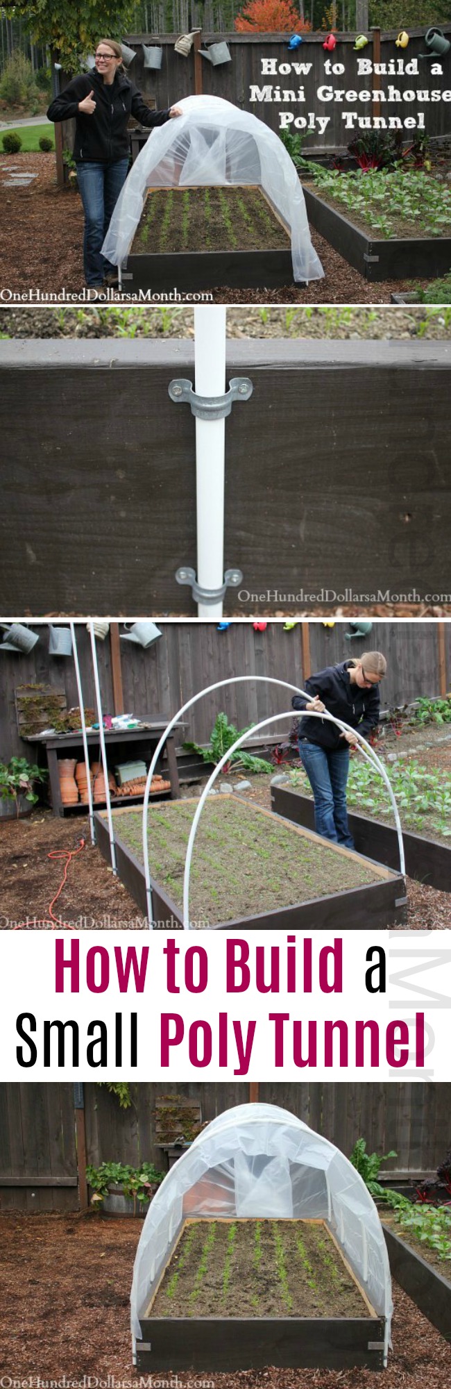 How to Build a Small Poly Tunnel