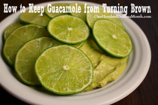 How to Keep Guacamole from Turning Brown