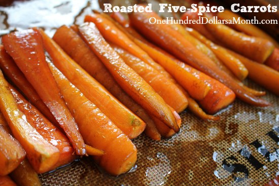 Roasted Five-Spice Carrots