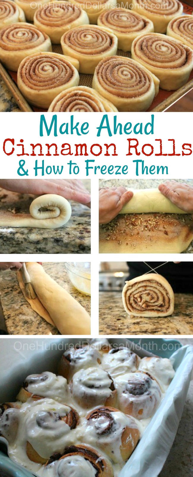 The Best Way to Freeze Cinnamon Rolls + Recipe