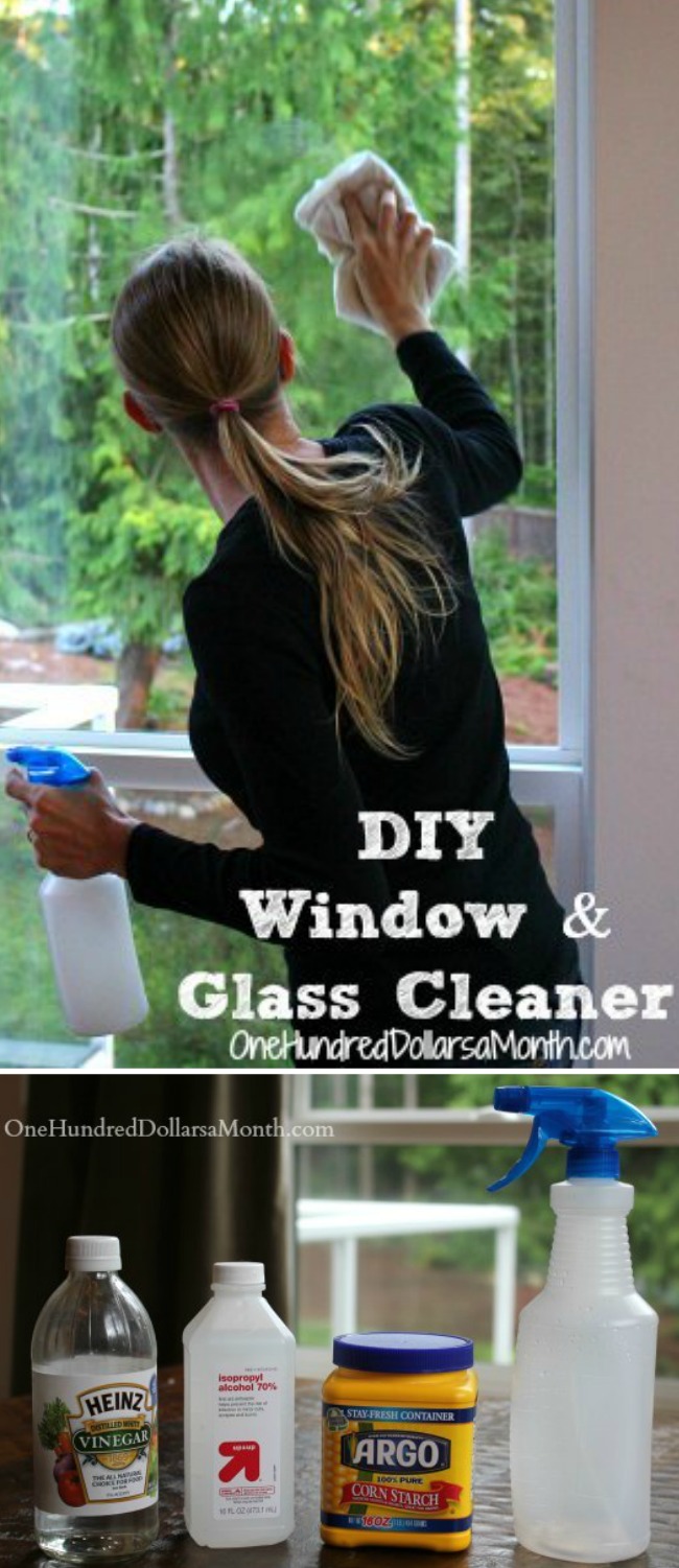 DIY Window and Glass Cleaner