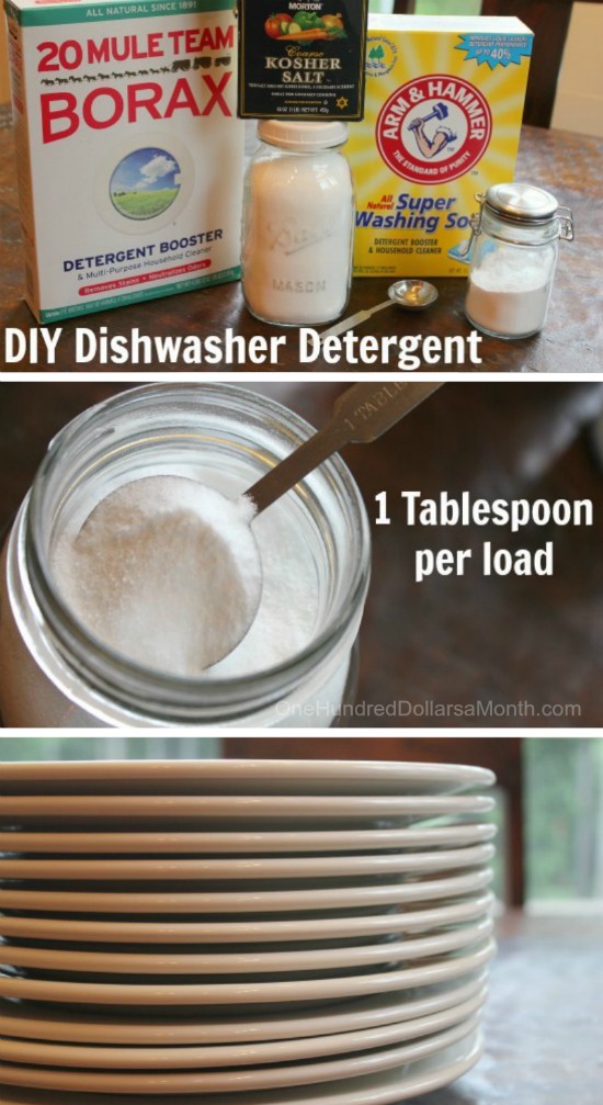 DIY Dishwasher Detergent