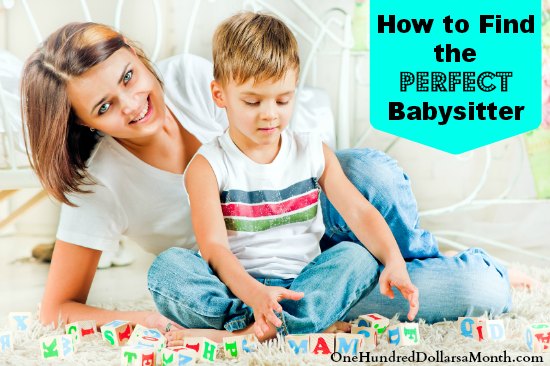 How to Find the Perfect Babysitter