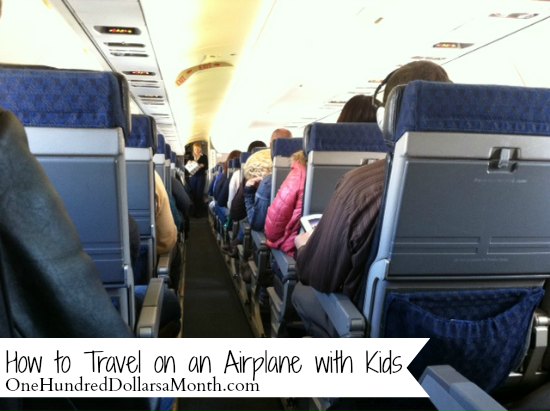 How to Travel on an Airplane with Kids
