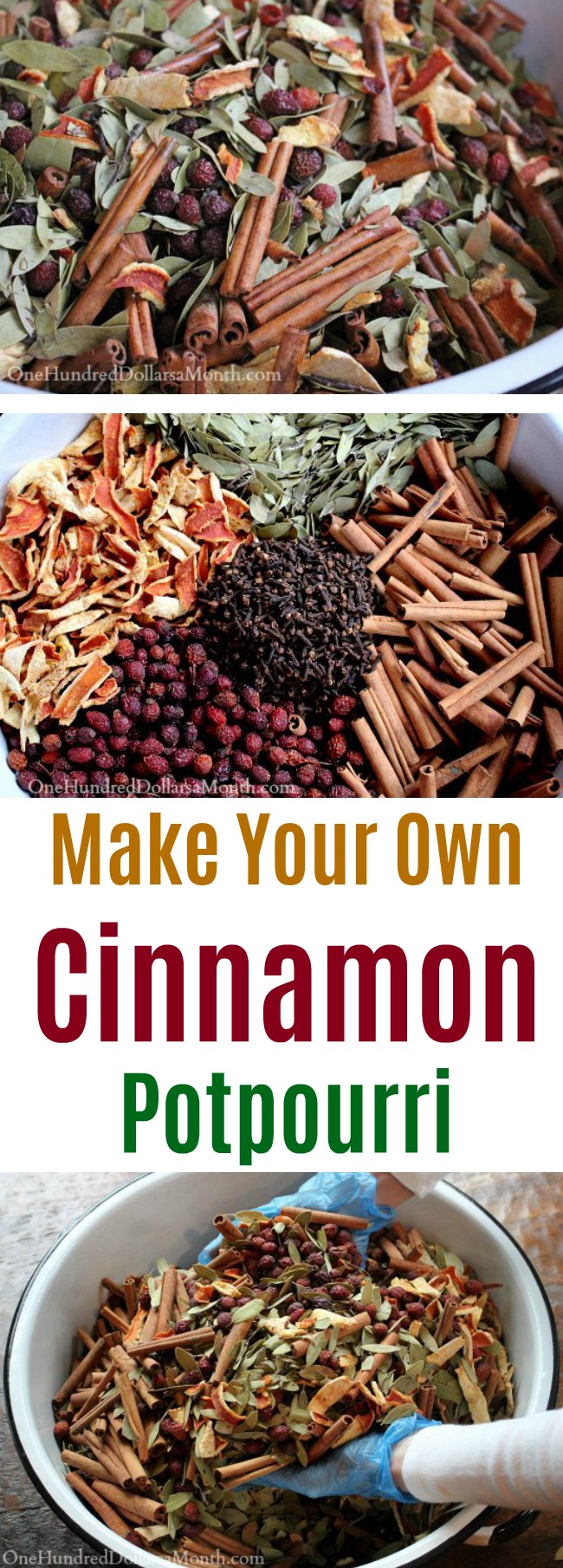 Make Your Own Cinnamon Potpourri