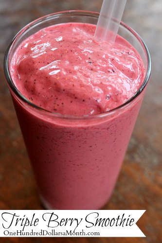 Triple Berry Smoothie