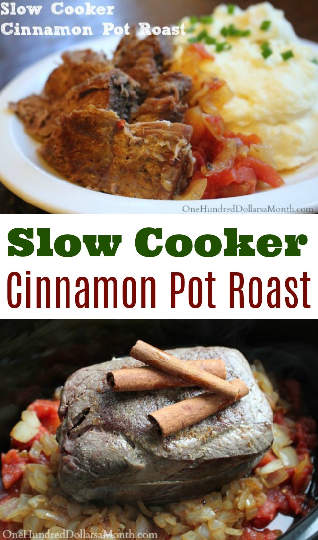 Slow Cooker Cinnamon Pot Roast
