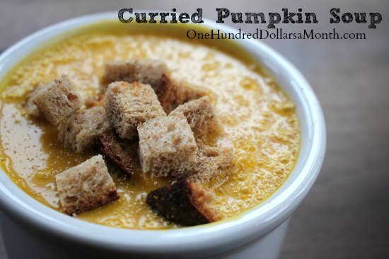 Curried Pumpkin Soup