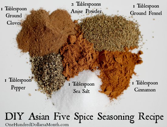 DIY Asian Five Spice Seasoning Recipe
