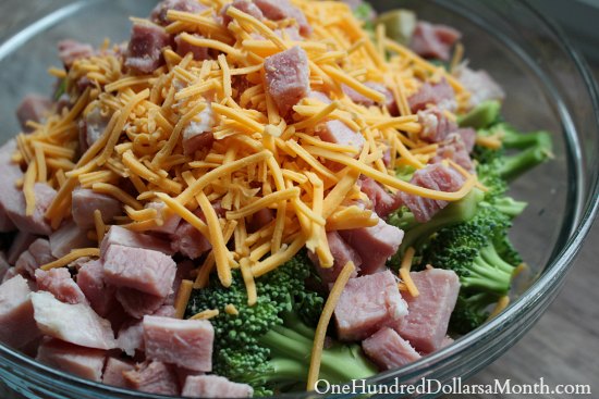 Ham and Broccoli Breakfast Casserole