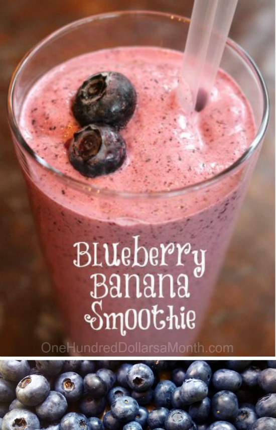 Blueberry Banana Smoothie Recipe