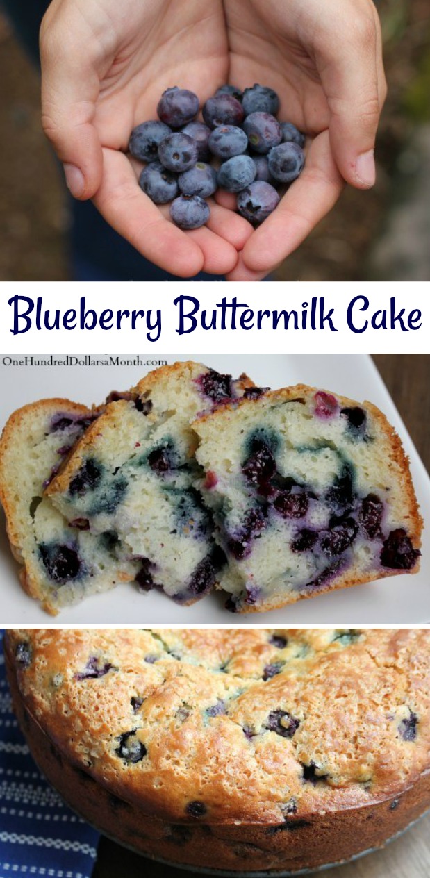 Blueberry Buttermilk Cake