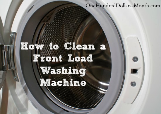 How to Clean a Front Load Washing Machine