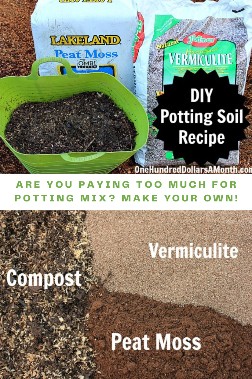 DIY – How to Make Your Own Potting Soil