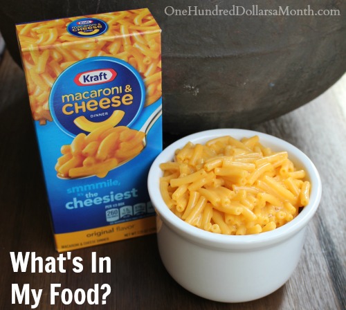 What’s In My Food – Boxed Macaroni and Cheese