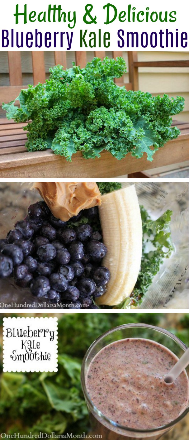 Blueberry Kale Smoothie