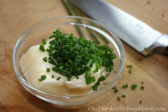 Creamy Chive Butter