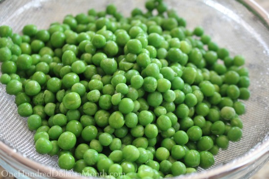 Spiced Peas with Lime and Cilantro