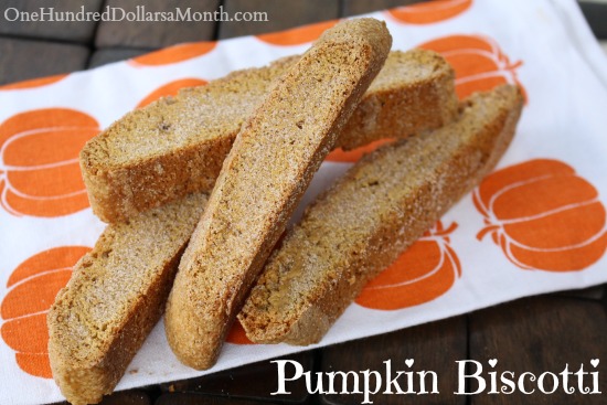 Pumpkin Biscotti Recipe