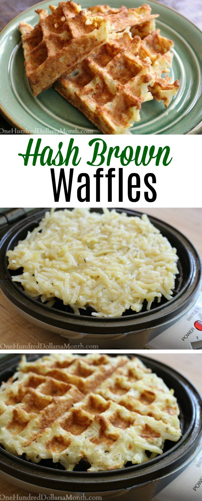 Hash Brown Waffles