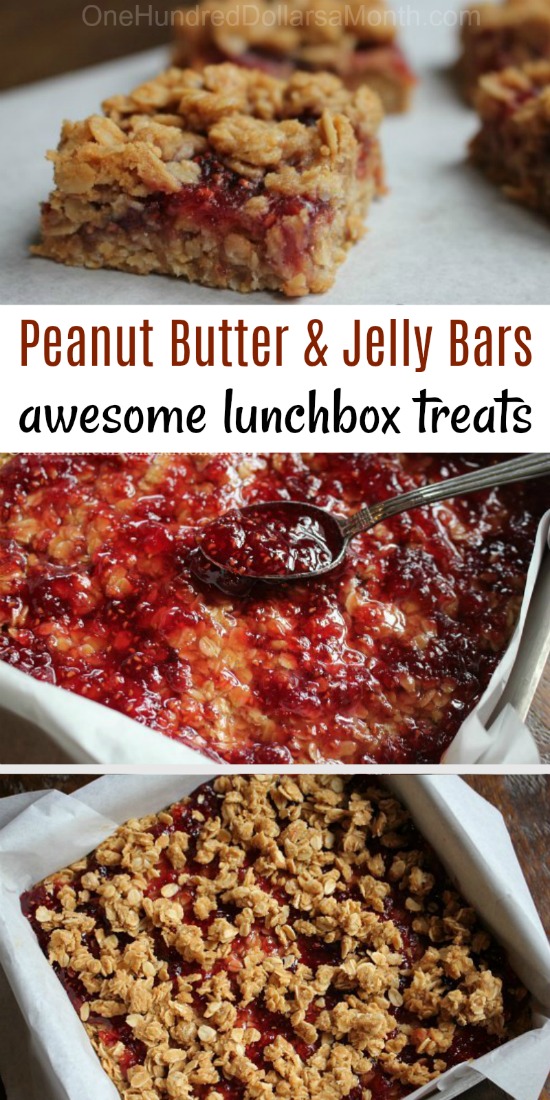 Peanut Butter and Jelly Bars