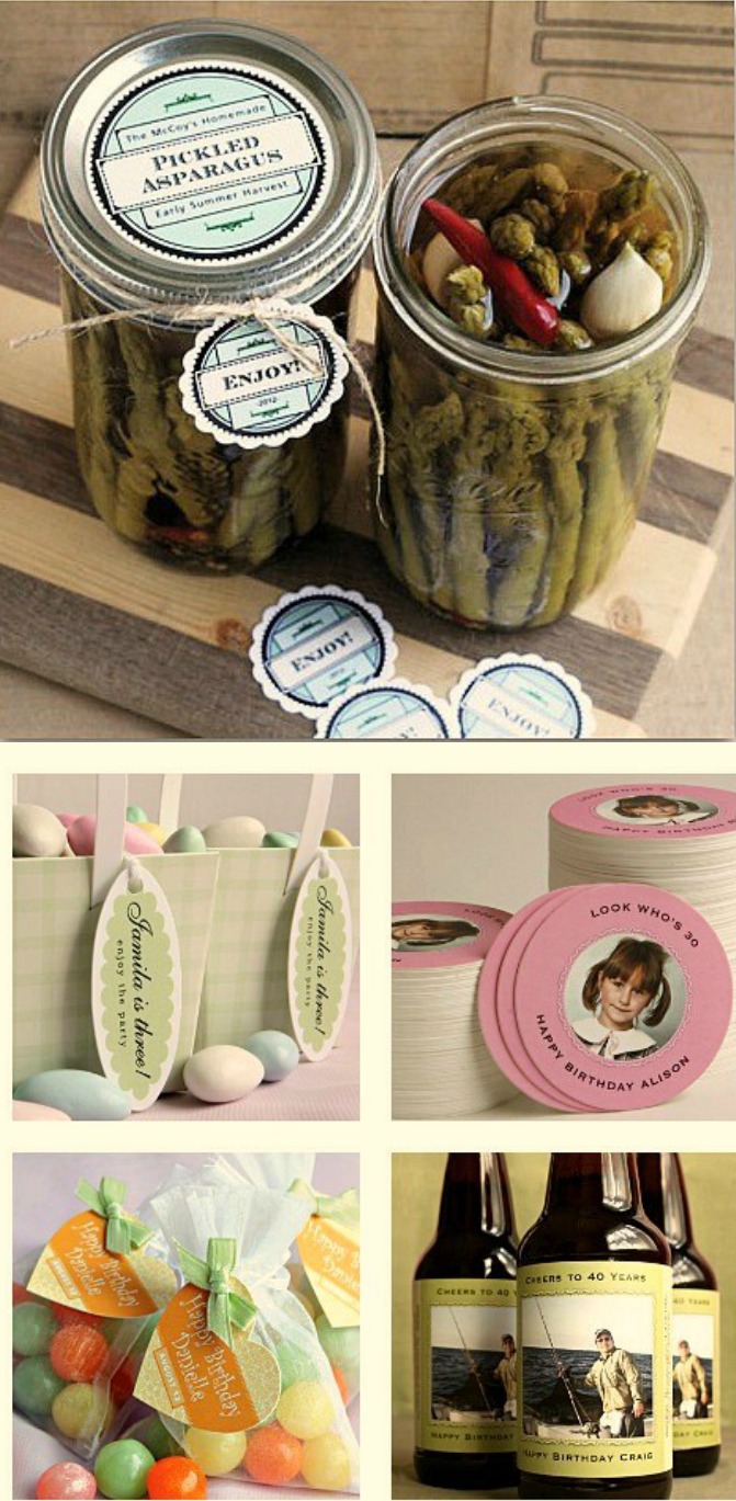 Calling all Martha Stewart Wannabes – Custom Canning Labels As Low As $.15 Each!