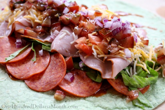 Easy Spicy Italian Wrap Recipe