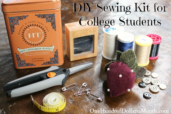 DIY Sewing Kit for College Students